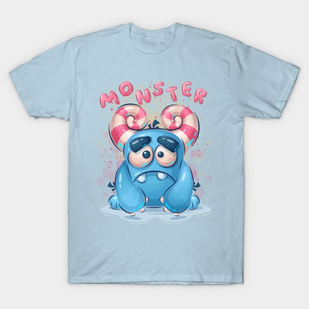 Cutest monster creation ever T-Shirt by Clicky Commons